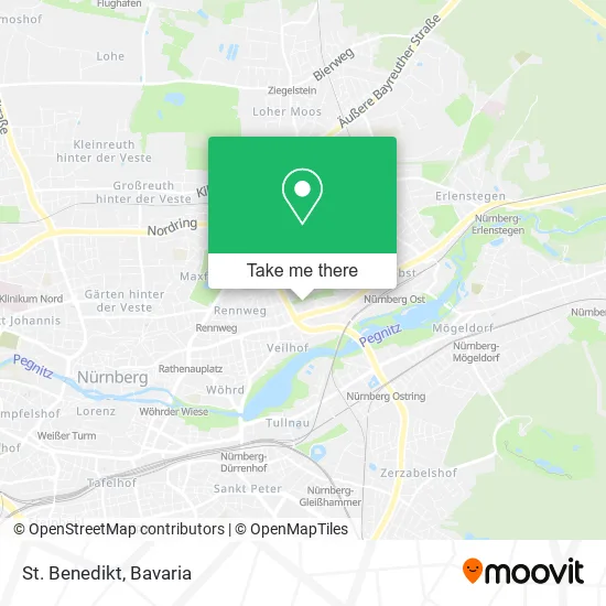 Карта St. Benedikt