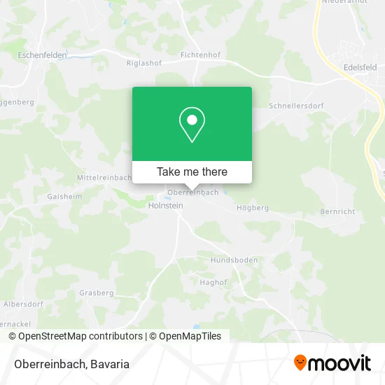 Карта Oberreinbach