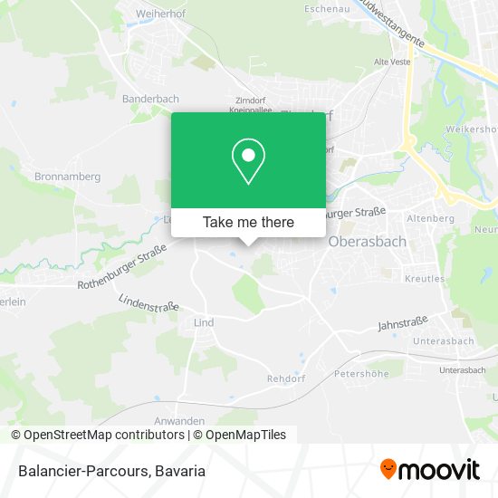 Карта Balancier-Parcours