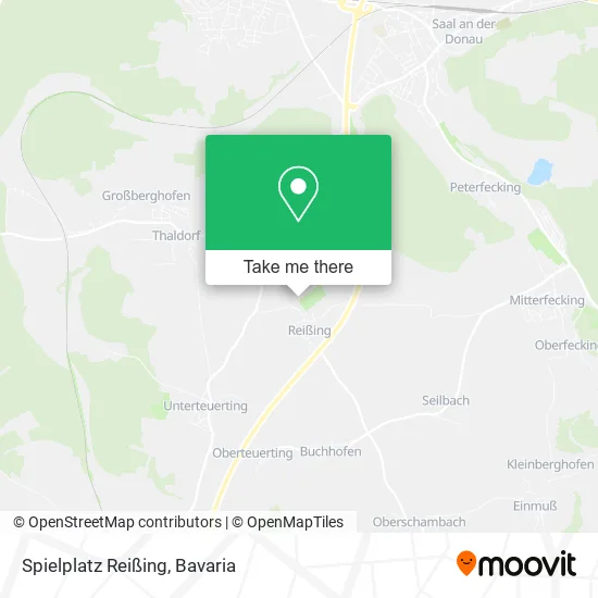 Карта Spielplatz Reißing