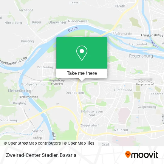 Карта Zweirad-Center Stadler