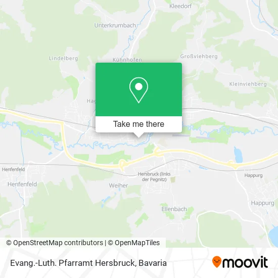 Карта Evang.-Luth. Pfarramt Hersbruck
