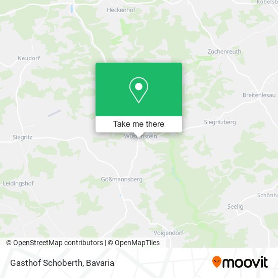 Gasthof Schoberth map