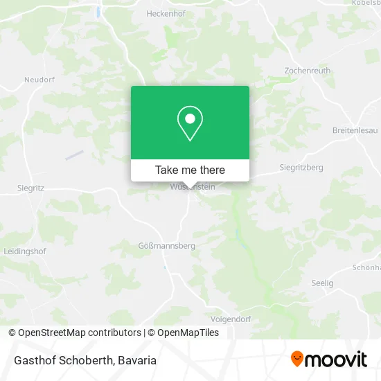 Карта Gasthof Schoberth
