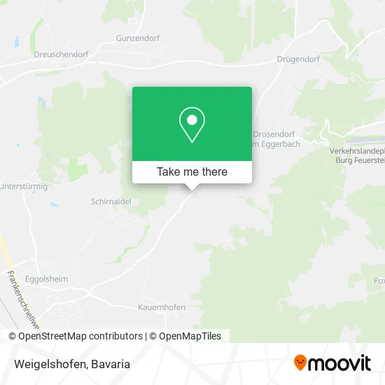 Карта Weigelshofen