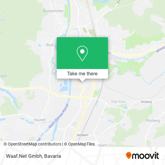 Карта Waaf.Net Gmbh