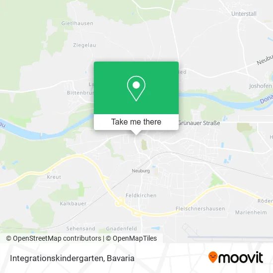 Карта Integrationskindergarten
