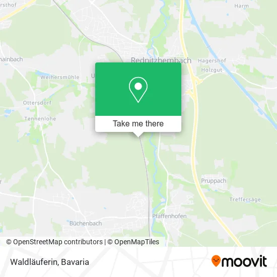 Карта Waldläuferin
