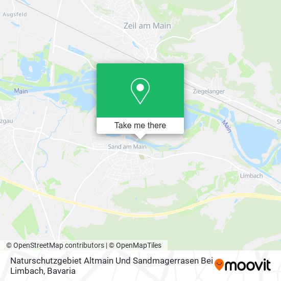 Naturschutzgebiet Altmain Und Sandmagerrasen Bei Limbach map