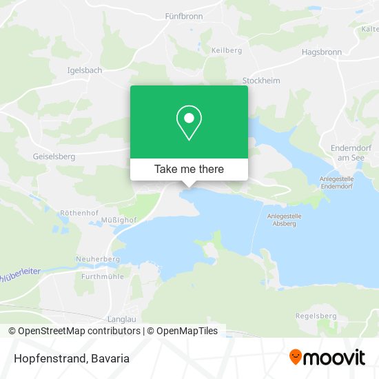 Карта Hopfenstrand