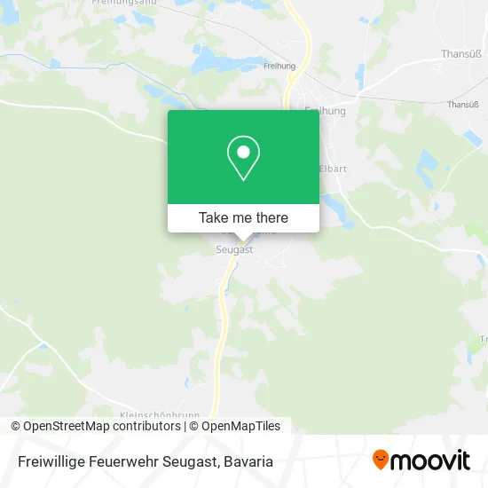 Карта Freiwillige Feuerwehr Seugast