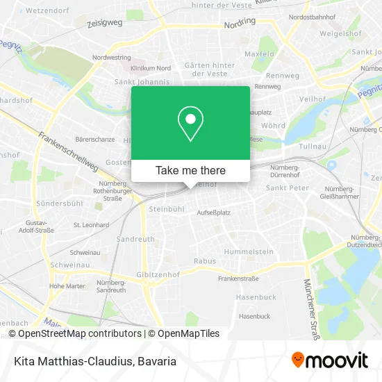 Карта Kita Matthias-Claudius