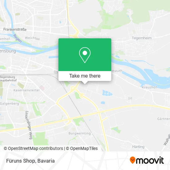 Карта Füruns Shop