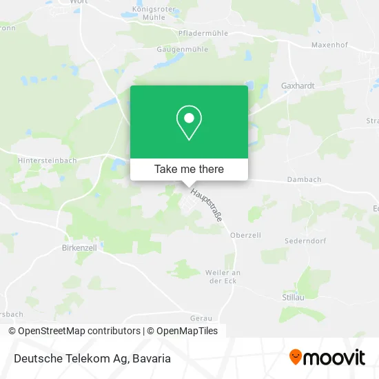Карта Deutsche Telekom Ag