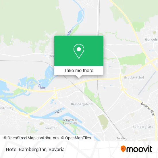 Карта Hotel Bamberg Inn