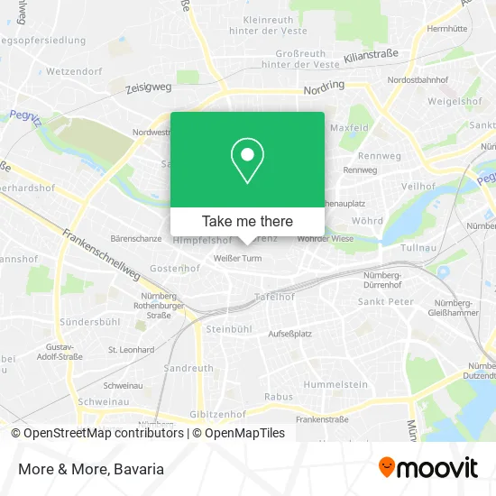 More & More map