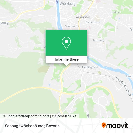 Schaugewächshäuser map