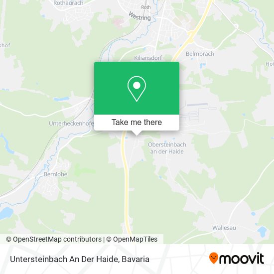 Untersteinbach An Der Haide map