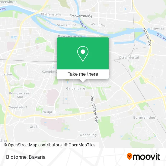 Карта Biotonne