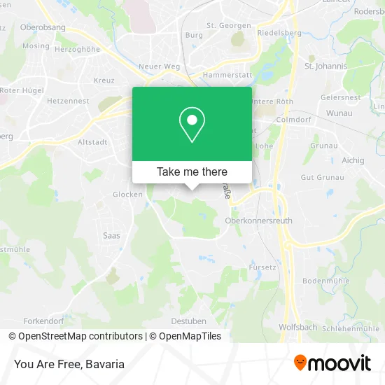 Карта You Are Free