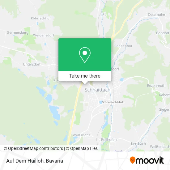 Карта Auf Dem Hailloh