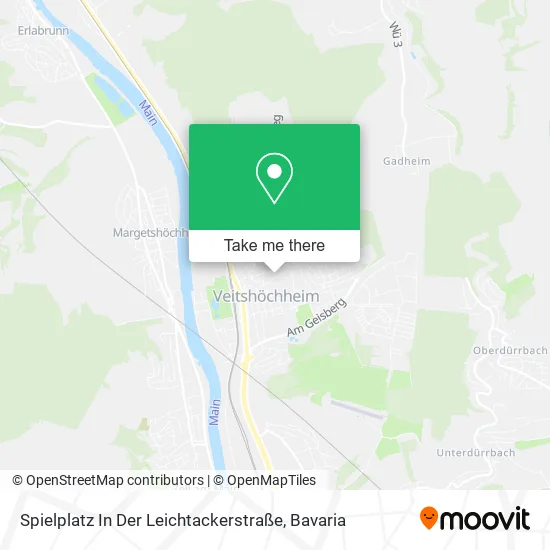 Карта Spielplatz In Der Leichtackerstraße