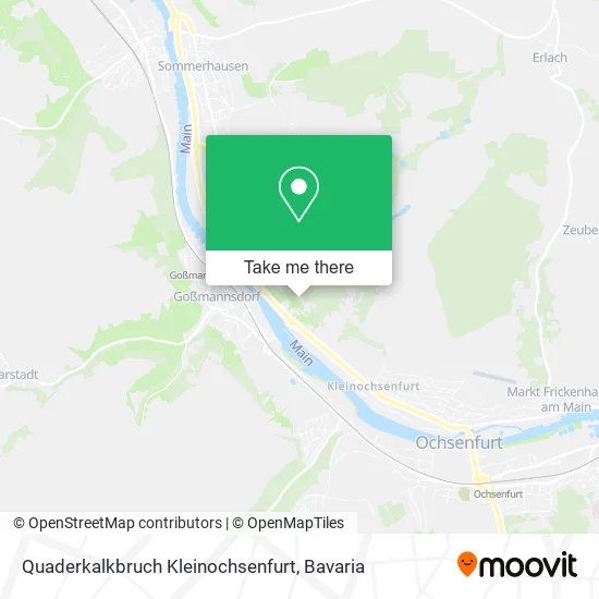 Карта Quaderkalkbruch Kleinochsenfurt