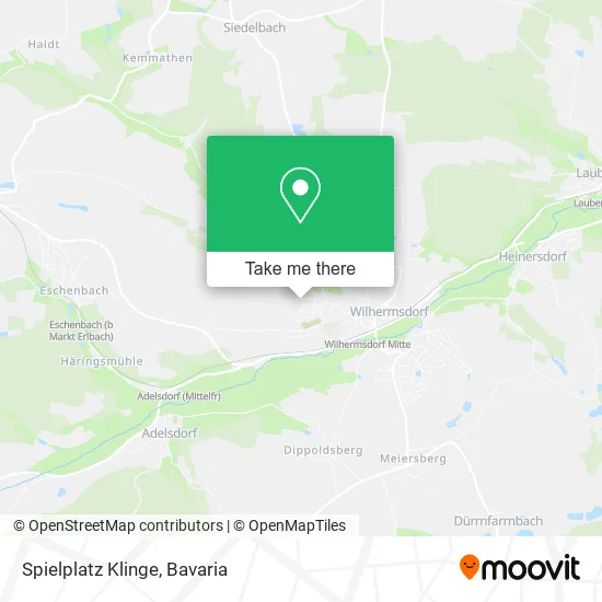 Карта Spielplatz Klinge