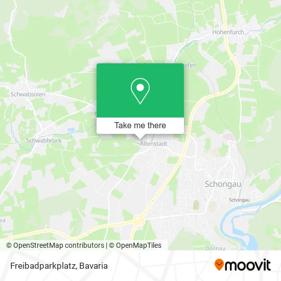 Карта Freibadparkplatz