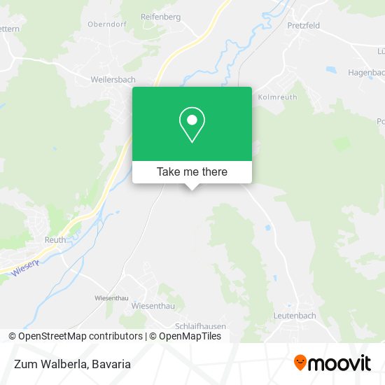 Карта Zum Walberla