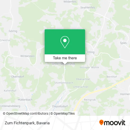 Карта Zum Fichtenpark
