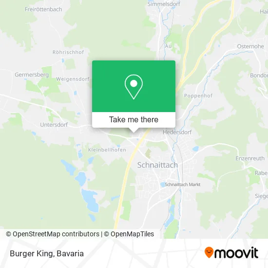 Карта Burger King