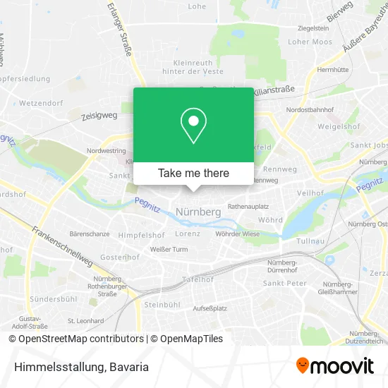 Карта Himmelsstallung