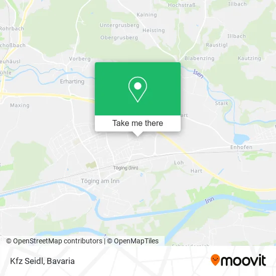 Карта Kfz Seidl