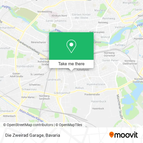 Карта Die Zweirad Garage
