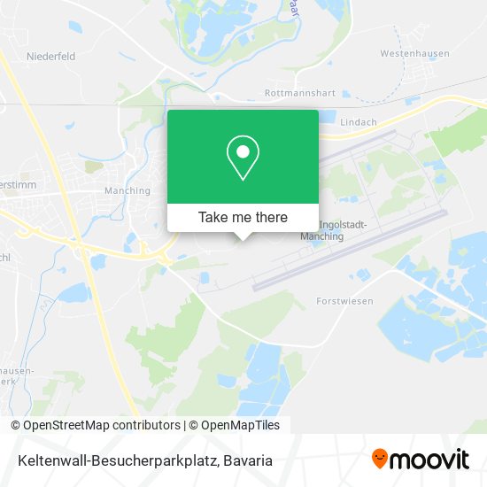 Keltenwall-Besucherparkplatz map