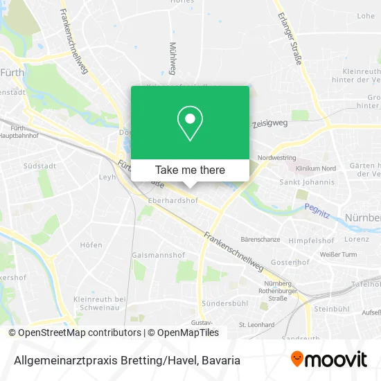 Карта Allgemeinarztpraxis Bretting / Havel