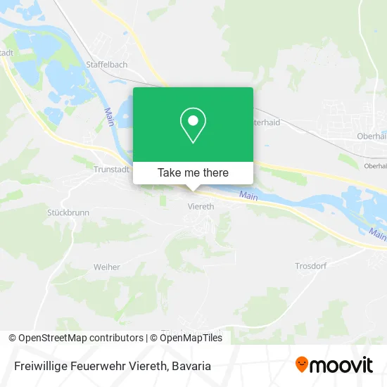 Карта Freiwillige Feuerwehr Viereth