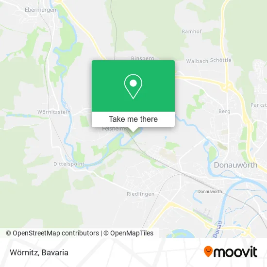 Карта Wörnitz