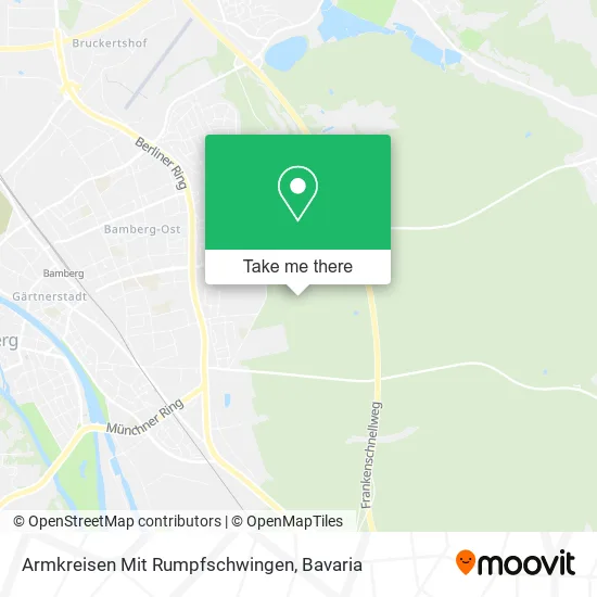 Карта Armkreisen Mit Rumpfschwingen