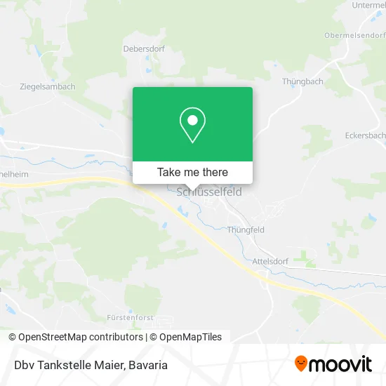 Карта Dbv Tankstelle Maier