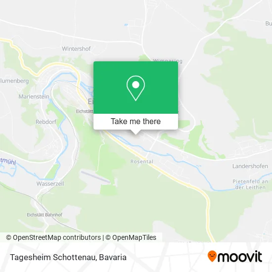 Карта Tagesheim Schottenau