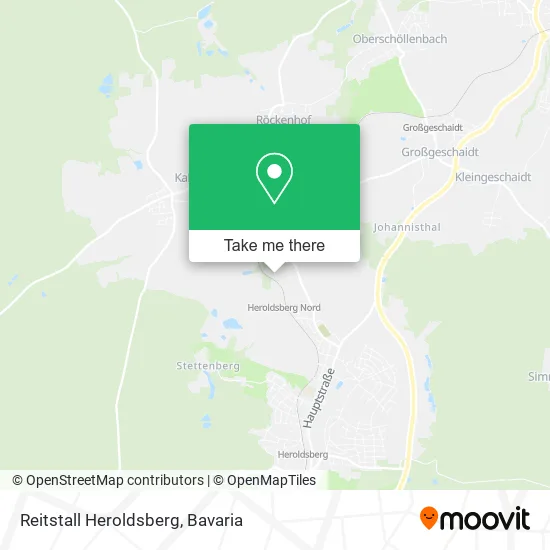 Карта Reitstall Heroldsberg
