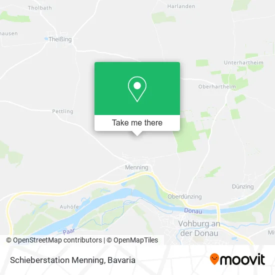Карта Schieberstation Menning