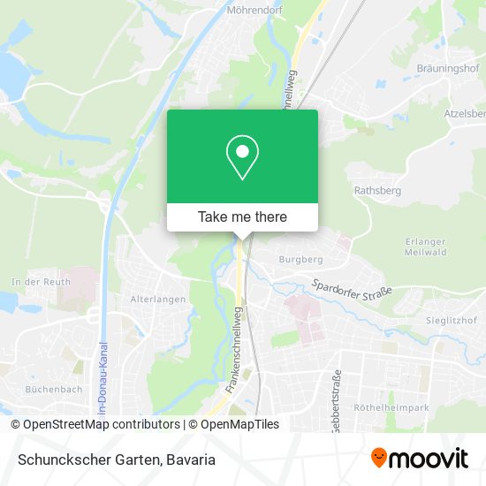 Schunckscher Garten map
