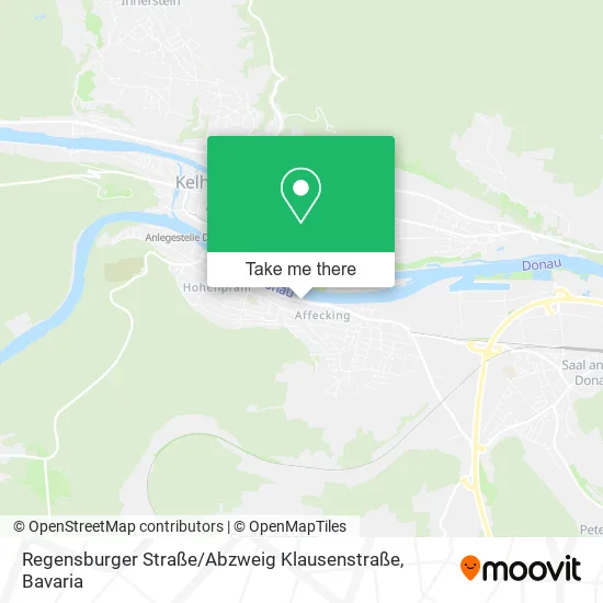 Карта Regensburger Straße / Abzweig Klausenstraße