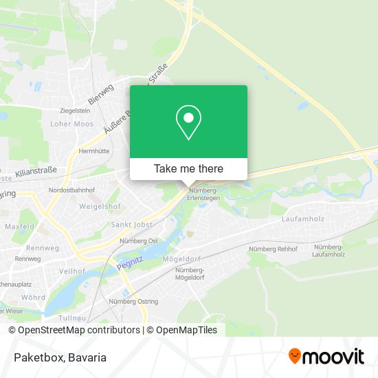 Карта Paketbox