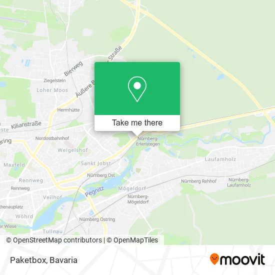 Карта Paketbox
