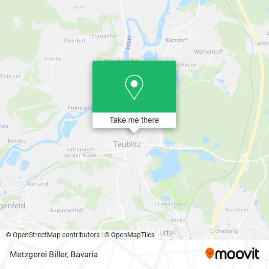 Карта Metzgerei Biller