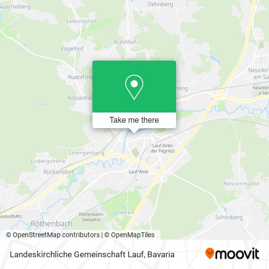 Landeskirchliche Gemeinschaft Lauf map